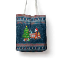 Flamingle Bells Xmas Christmas Tote Bag Xmas Holiday Patterns - Wonder Print Shop