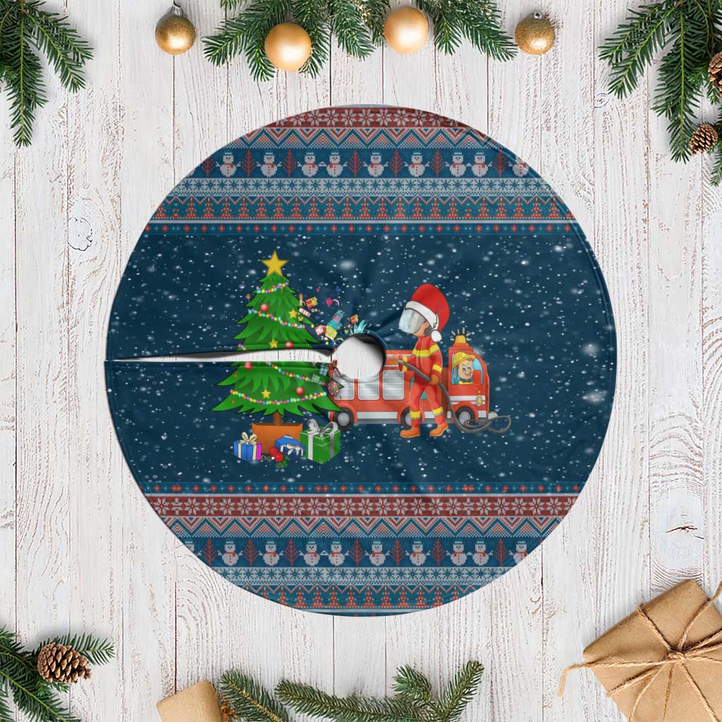 Flamingle Bells Xmas Christmas Tree Skirt Xmas Holiday Patterns - Wonder Print Shop