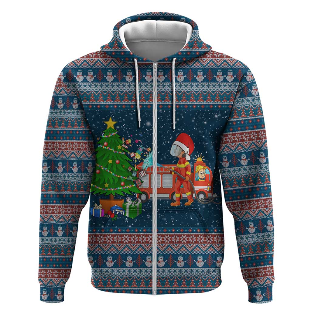 Flamingle Bells Xmas Christmas Zip Hoodie Xmas Holiday Patterns - Wonder Print Shop