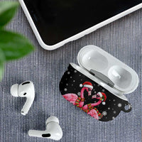 Flamingo Couple Christmas AirPods Case Xmas Holiday Patterns - Wonder Print Shop