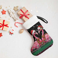 Flamingo Couple Christmas Stocking Xmas Holiday Patterns - Wonder Print Shop