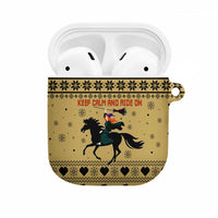 Horse Lover Christmas Christmas AirPods Case Xmas Holiday Patterns - Wonder Print Shop