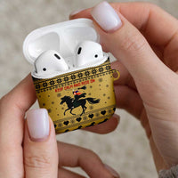 Horse Lover Christmas Christmas AirPods Case Xmas Holiday Patterns - Wonder Print Shop