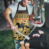 Horse Lover Christmas Christmas Apron Xmas Holiday Patterns - Wonder Print Shop