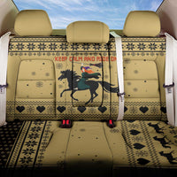 Horse Lover Christmas Christmas Back Car Seat Cover Xmas Holiday Patterns - Wonder Print Shop