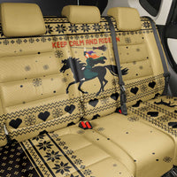 Horse Lover Christmas Christmas Back Car Seat Cover Xmas Holiday Patterns - Wonder Print Shop