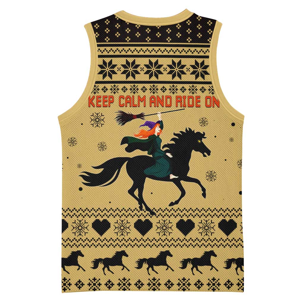 Horse Lover Christmas Christmas Basketball Jersey Xmas Holiday Patterns - Wonder Print Shop