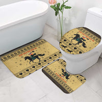 Horse Lover Christmas Christmas Bathroom Set Xmas Holiday Patterns - Wonder Print Shop