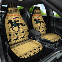 Horse Lover Christmas Christmas Car Seat Cover Xmas Holiday Patterns - Wonder Print Shop