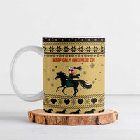 Horse Lover Christmas Christmas Ceramic Mug Xmas Holiday Patterns - Wonder Print Shop