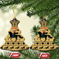Horse Lover Christmas Ceramic Ornament Xmas Holiday Patterns - Wonder Print Shop