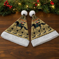 Horse Lover Christmas Christmas Santa Hat Xmas Holiday Patterns - Wonder Print Shop