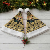 Horse Lover Christmas Christmas Santa Hat Xmas Holiday Patterns - Wonder Print Shop