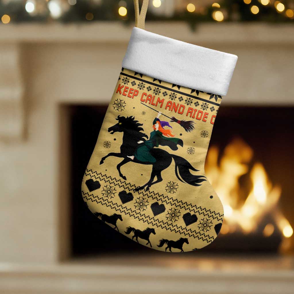Horse Lover Christmas Christmas Stocking Xmas Holiday Patterns - Wonder Print Shop