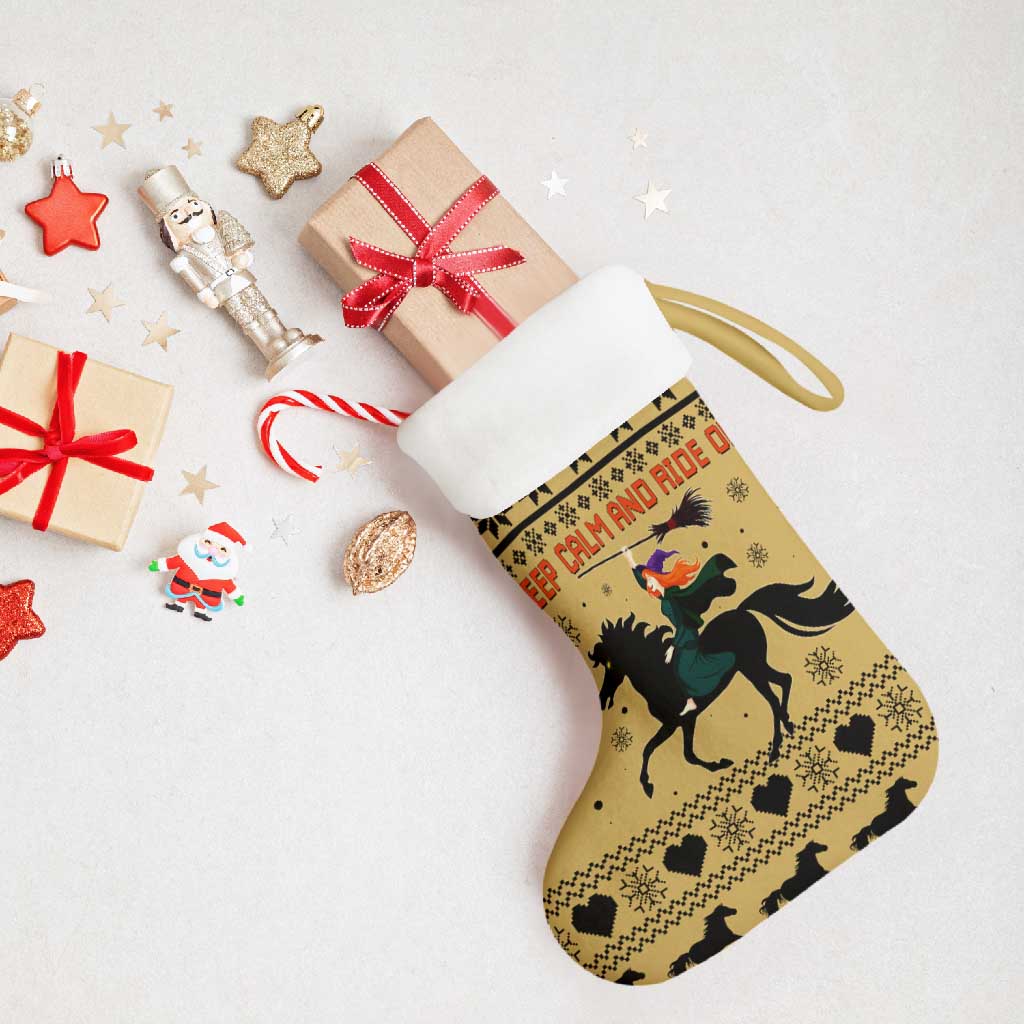 Horse Lover Christmas Christmas Stocking Xmas Holiday Patterns - Wonder Print Shop