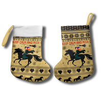 Horse Lover Christmas Christmas Stocking Xmas Holiday Patterns - Wonder Print Shop