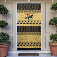Horse Lover Christmas Christmas Door Cover Xmas Holiday Patterns - Wonder Print Shop