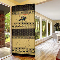 Horse Lover Christmas Christmas Door Cover Xmas Holiday Patterns - Wonder Print Shop