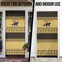 Horse Lover Christmas Christmas Door Cover Xmas Holiday Patterns - Wonder Print Shop