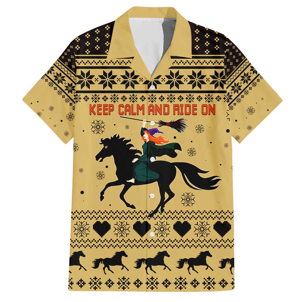 Horse Lover Christmas Christmas Hawaiian Shirt Xmas Holiday Patterns - Wonder Print Shop