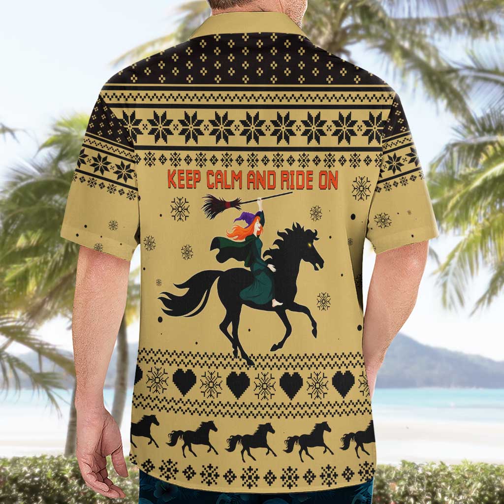 Horse Lover Christmas Christmas Hawaiian Shirt Xmas Holiday Patterns - Wonder Print Shop