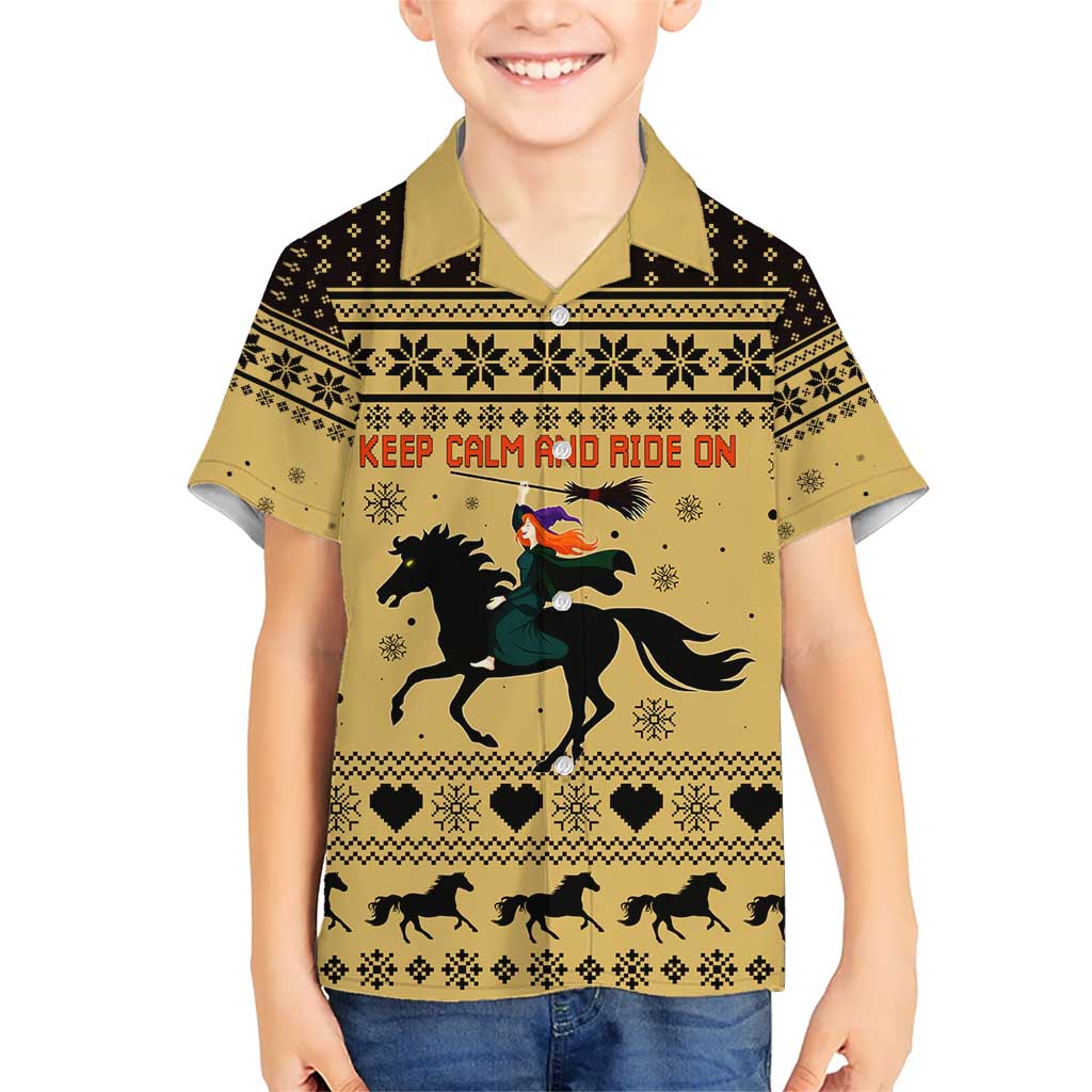 Horse Lover Christmas Christmas Hawaiian Shirt Xmas Holiday Patterns - Wonder Print Shop