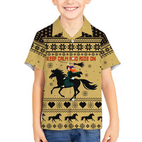 Horse Lover Christmas Christmas Hawaiian Shirt Xmas Holiday Patterns - Wonder Print Shop