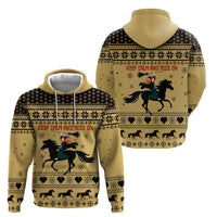 Horse Lover Christmas Christmas Hoodie Xmas Holiday Patterns - Wonder Print Shop