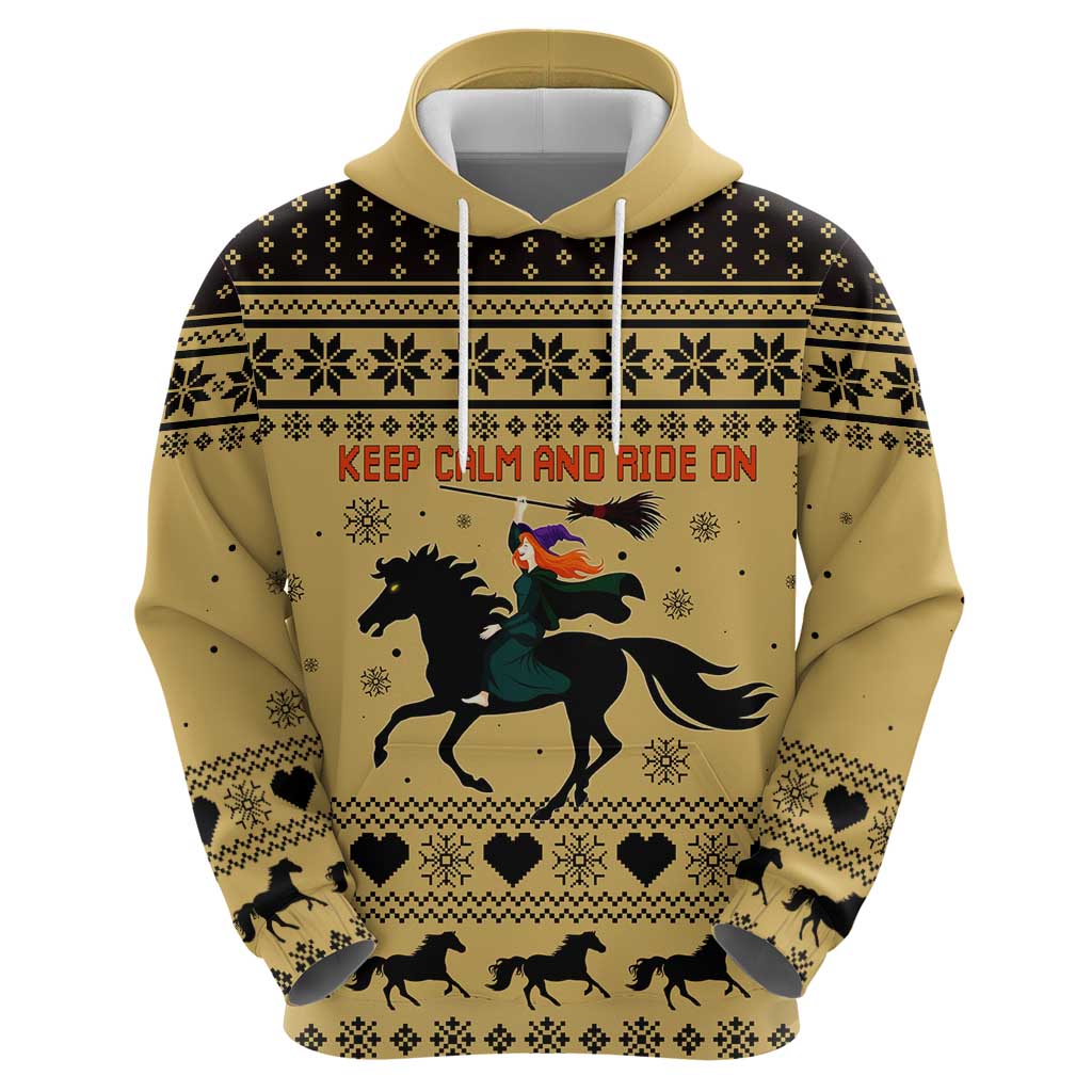 Horse Lover Christmas Christmas Hoodie Xmas Holiday Patterns - Wonder Print Shop