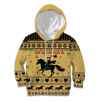 Horse Lover Christmas Christmas Kid Hoodie Xmas Holiday Patterns - Wonder Print Shop