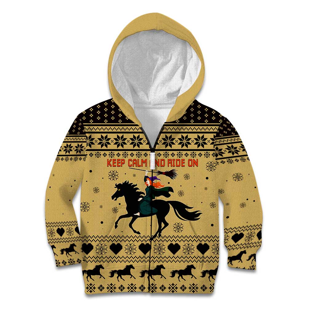 Horse Lover Christmas Christmas Kid Hoodie Xmas Holiday Patterns - Wonder Print Shop