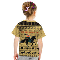 Horse Lover Christmas Christmas Kid T Shirt Xmas Holiday Patterns - Wonder Print Shop
