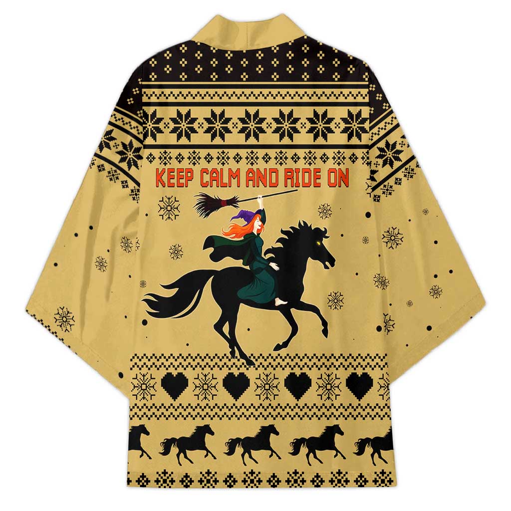 Horse Lover Christmas Christmas Kimono Xmas Holiday Patterns - Wonder Print Shop