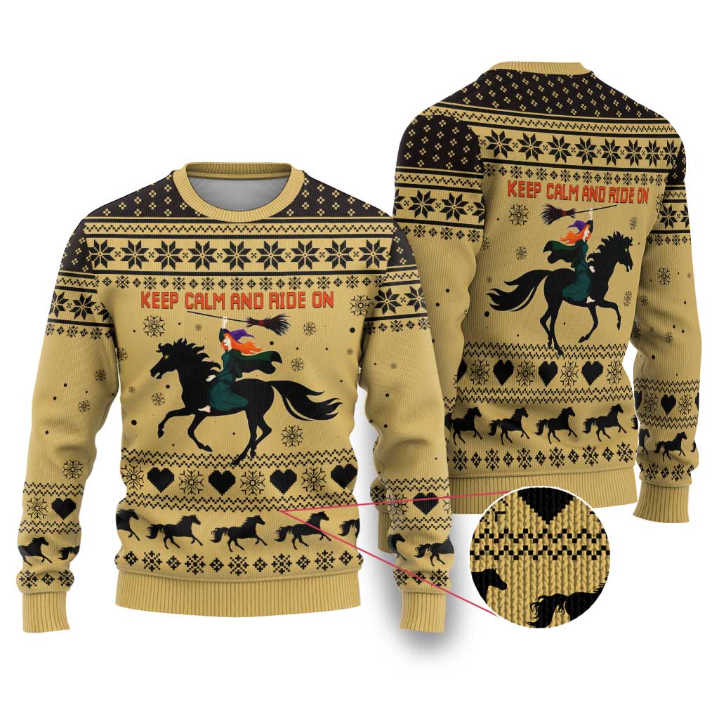 Horse Lover Christmas Ugly Christmas Sweater Xmas Holiday Patterns - Wonder Print Shop