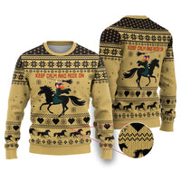 Horse Lover Christmas Ugly Christmas Sweater Xmas Holiday Patterns - Wonder Print Shop