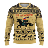 Horse Lover Christmas Ugly Christmas Sweater Xmas Holiday Patterns - Wonder Print Shop