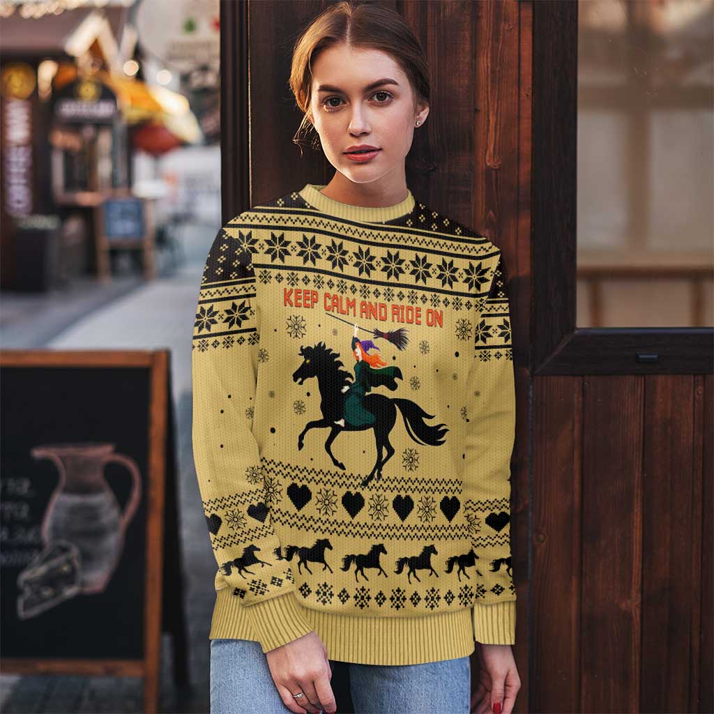 Horse Lover Christmas Ugly Christmas Sweater Xmas Holiday Patterns - Wonder Print Shop
