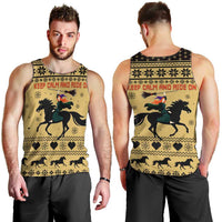 Horse Lover Christmas Christmas Men Tank Top Xmas Holiday Patterns - Wonder Print Shop