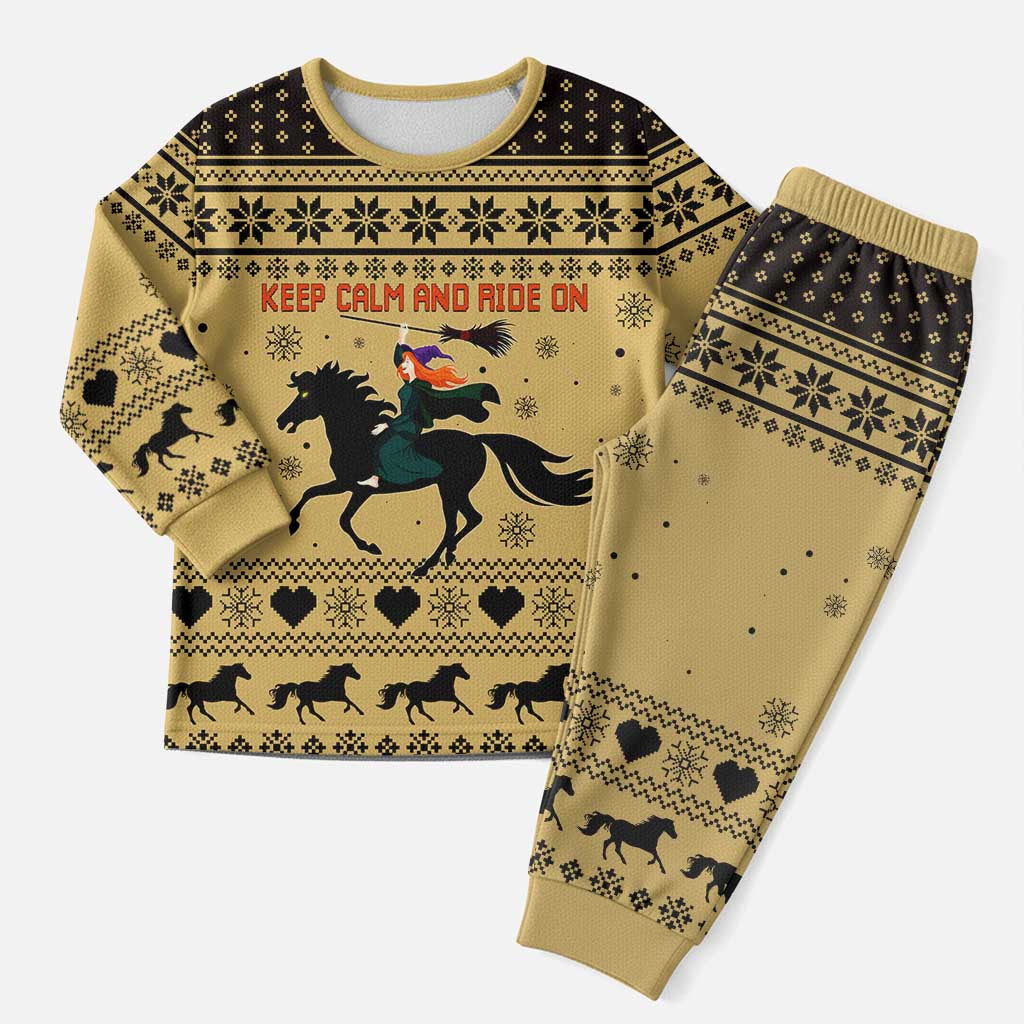 Horse Lover Christmas Christmas Pajama Set Xmas Holiday Patterns - Wonder Print Shop