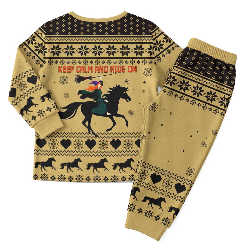 Horse Lover Christmas Christmas Pajama Set Xmas Holiday Patterns - Wonder Print Shop