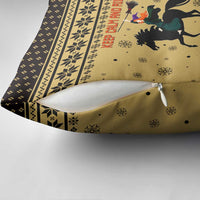 Horse Lover Christmas Christmas Pillow Cover Xmas Holiday Patterns - Wonder Print Shop