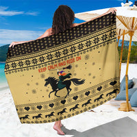 Horse Lover Christmas Christmas Sarong Xmas Holiday Patterns - Wonder Print Shop