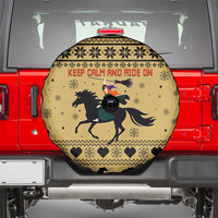 Horse Lover Christmas Christmas Spare Tire Cover Xmas Holiday Patterns - Wonder Print Shop