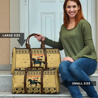 Horse Lover Christmas Christmas Travel Bag Xmas Holiday Patterns - Wonder Print Shop