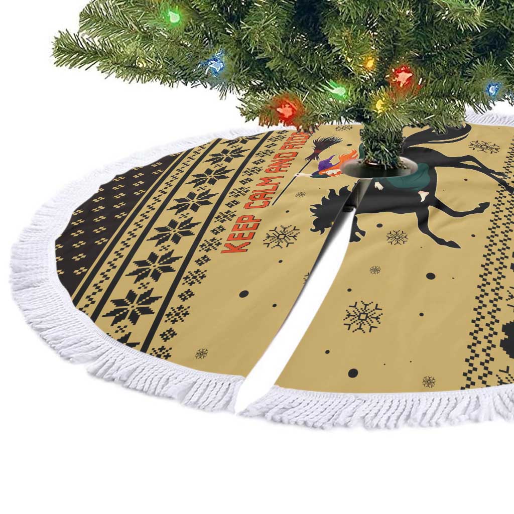 Horse Lover Christmas Tree Skirt Xmas Holiday Patterns - Wonder Print Shop