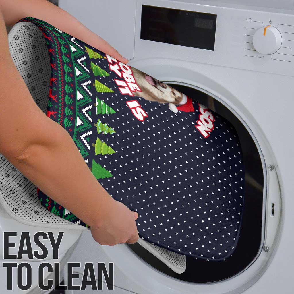 The Season To Be Jolly Siberian Husky Xmas Ball Christmas Bathroom Set Xmas Holiday Patterns - Wonder Print Shop