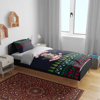 The Season To Be Jolly Siberian Husky Xmas Ball Christmas Bedding Set Xmas Holiday Patterns - Wonder Print Shop