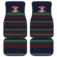 The Season To Be Jolly Siberian Husky Xmas Ball Christmas Car Mats Xmas Holiday Patterns - Wonder Print Shop