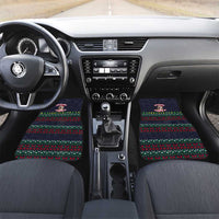 The Season To Be Jolly Siberian Husky Xmas Ball Christmas Car Mats Xmas Holiday Patterns - Wonder Print Shop