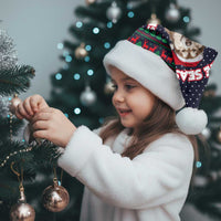 The Season To Be Jolly Siberian Husky Xmas Ball Christmas Santa Hat Xmas Holiday Patterns - Wonder Print Shop